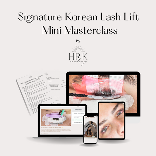 Signature Korean Lash Lift  Mini Masterclass